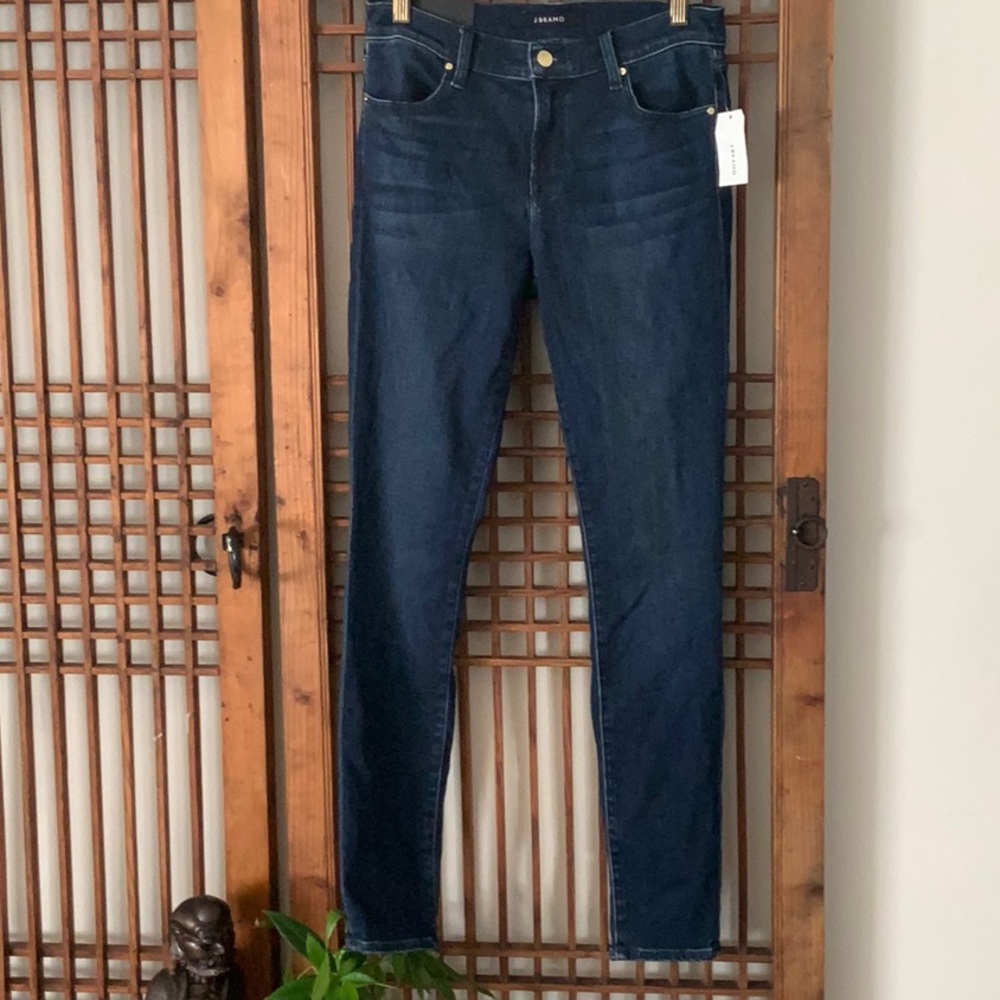 J Brand jean supper skinny mid-rise